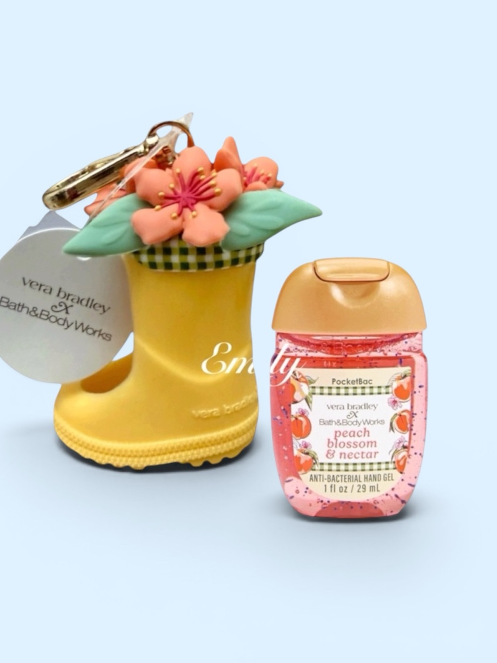 BBW × Vera Bradley Yellow Rain
Boot Keychain Pocketbac Holder + 1
Pocketbac